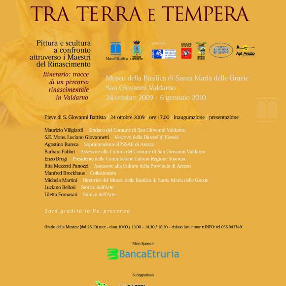 Tra Terra e Tempera: Pittura e scultura a confronto attraverso i Maestri del Rinascimento Tra Terra e Tempera: Pittura e scultura a confronto attraverso i Maestri del Rinascimento