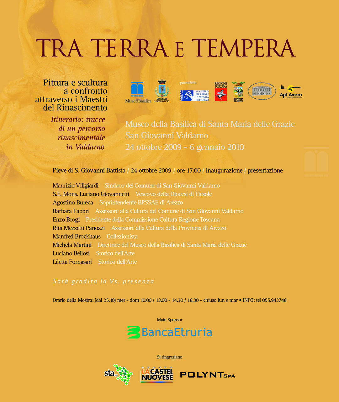Tra Terra e Tempera: Pittura e scultura a confronto attraverso i Maestri del Rinascimento Tra Terra e Tempera: Pittura e scultura a confronto attraverso i Maestri del Rinascimento