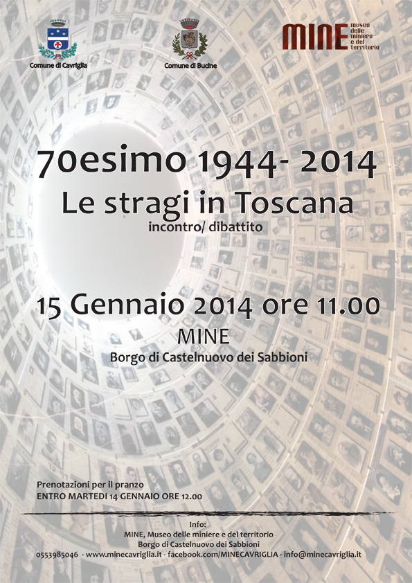 Incontro-dibattito: ’70esimo 1944-2014. Le stragi in Toscana’ al MINE Incontro-dibattito: ’70esimo 1944-2014. Le stragi in Toscana’ al MINE