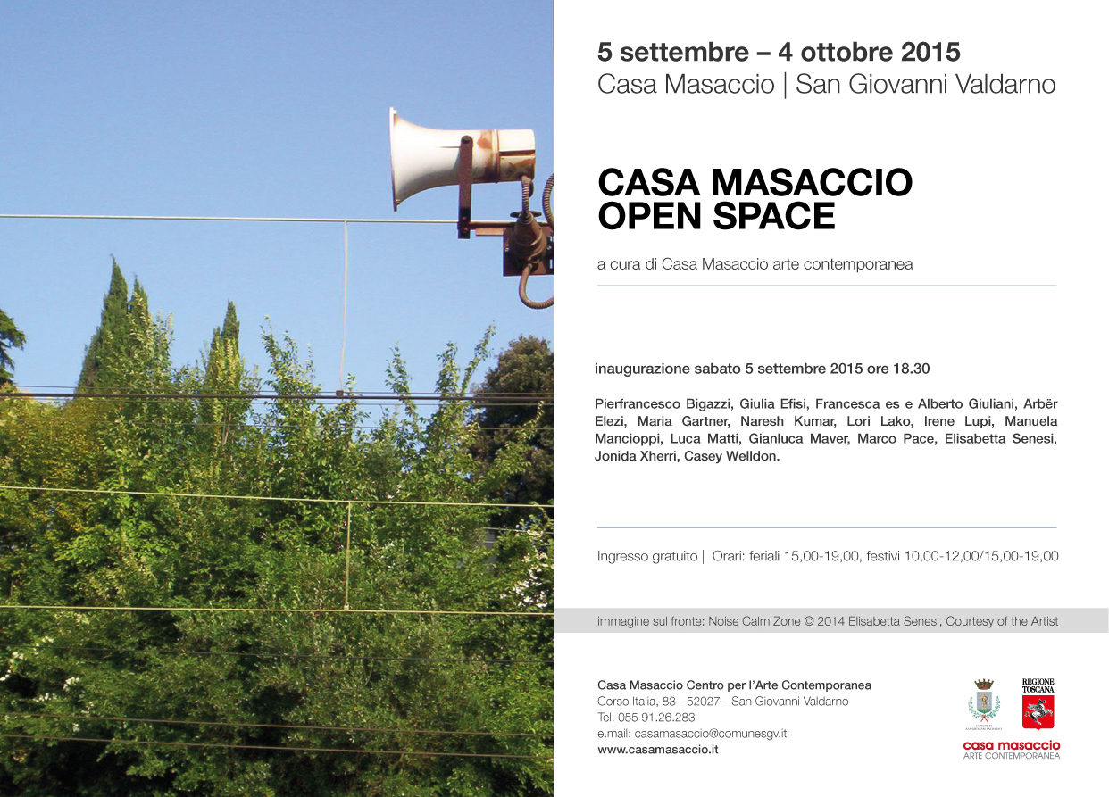 CASA MASACCIO OPEN SPACE CASA MASACCIO OPEN SPACE