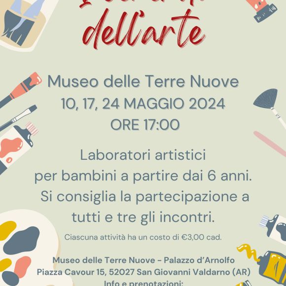 I Venerdì dell’arte. Laboratori artistici sugli stemmi del palazzo d’Arnolfo.