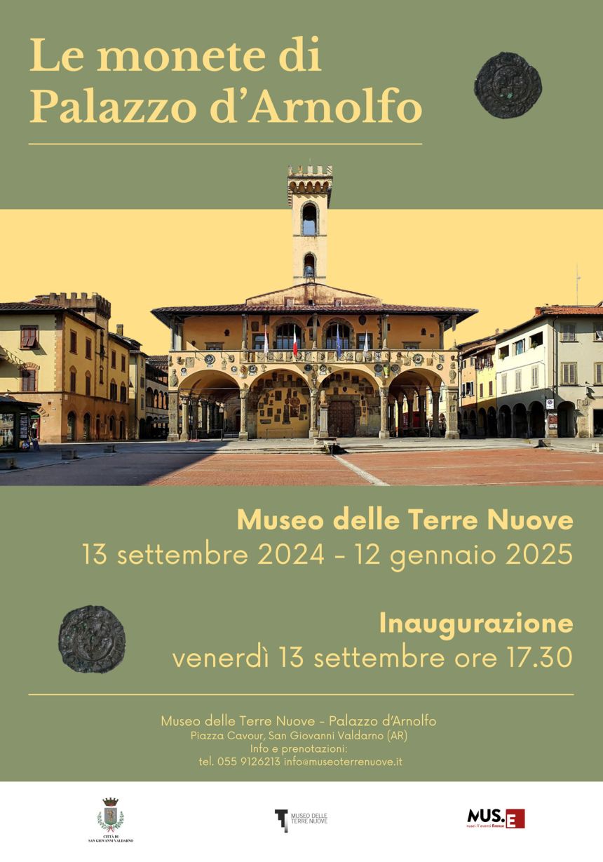 “Le monete di Palazzo d’Arnolfo” dal 13 settembre 2024 al 12 gennaio 2025
