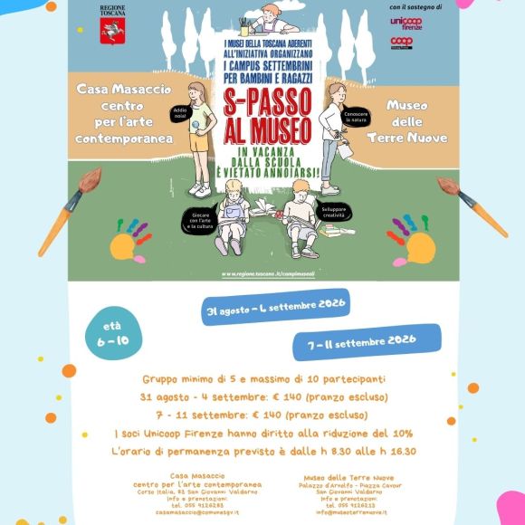 Summer camp a S-Passo al Museo | settembre 2026
