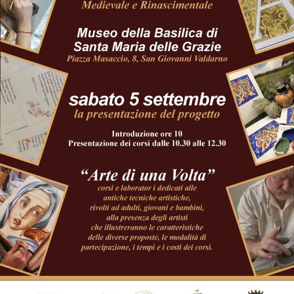 Corsi d’arte medievale e rinascimentale al Museo della Basilica di Santa Maria delle Grazie Corsi d’arte medievale e rinascimentale al Museo della Basilica di Santa Maria delle Grazie