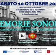 “Memorie Sonore”, la mostra presso la sede della Filarmonica a Cavriglia