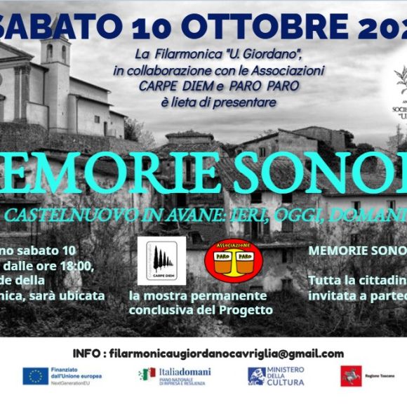 “Memorie Sonore”, la mostra presso la sede della Filarmonica a Cavriglia “Memorie Sonore”, la mostra presso la sede della Filarmonica a Cavriglia